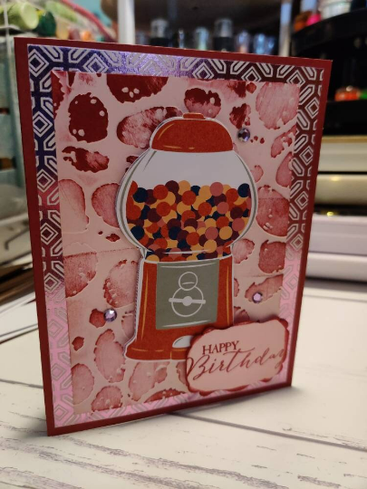 Gumball- Birthday Card - Creations by Chris and Carlos