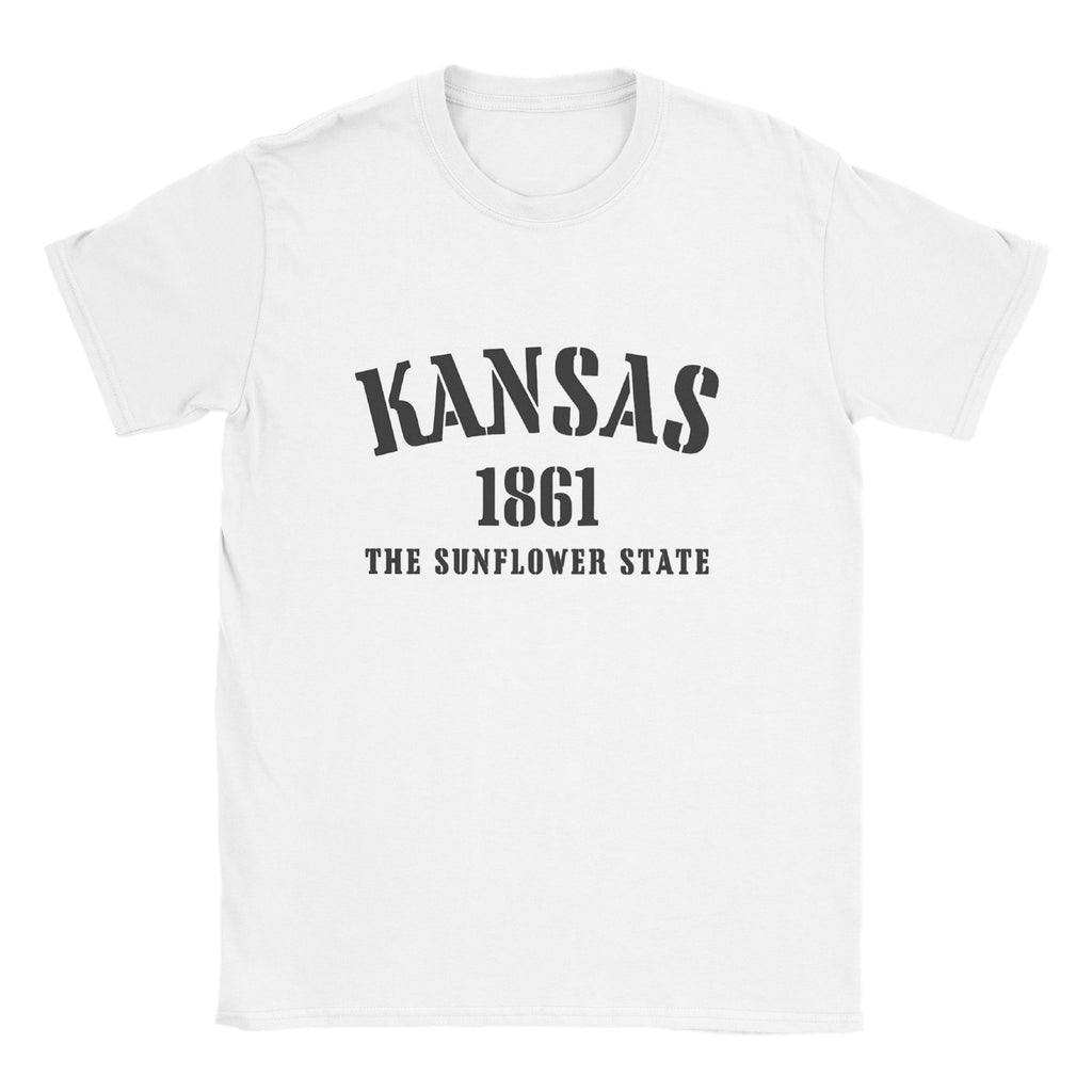 Kansas- Classic Unisex Crewneck States T-shirt - Creations by Chris and Carlos