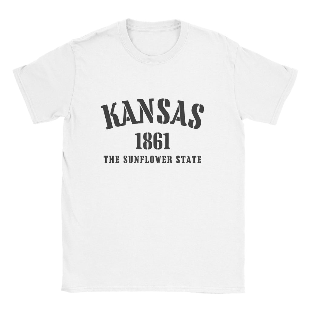 Kansas- Classic Unisex Crewneck States T-shirt - Creations by Chris and Carlos