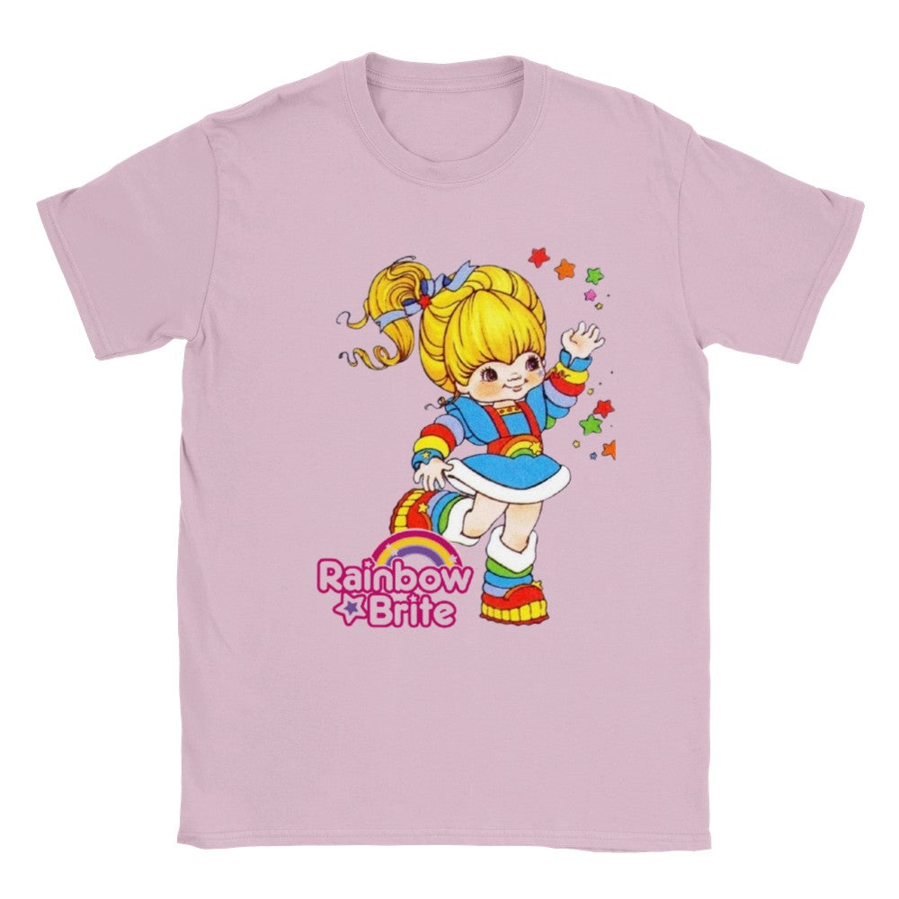 Rainbow Brite- Classic Kids Crewneck T-shirt - Creations by Chris and Carlos