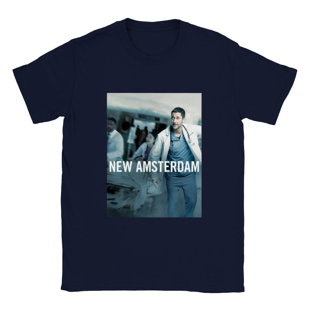 New Amsterdam Tv Show- Classic Unisex Crewneck T-shirt - Creations by Chris and Carlos