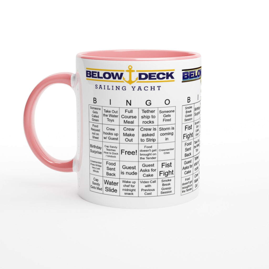 Below Deck Series- Bingo- White 15oz Ceramic Mug - Creations by Chris and Carlos