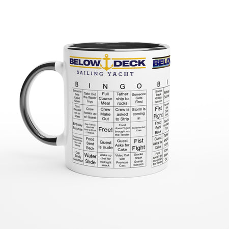 Below Deck Series- Bingo- White 15oz Ceramic Mug - Creations by Chris and Carlos