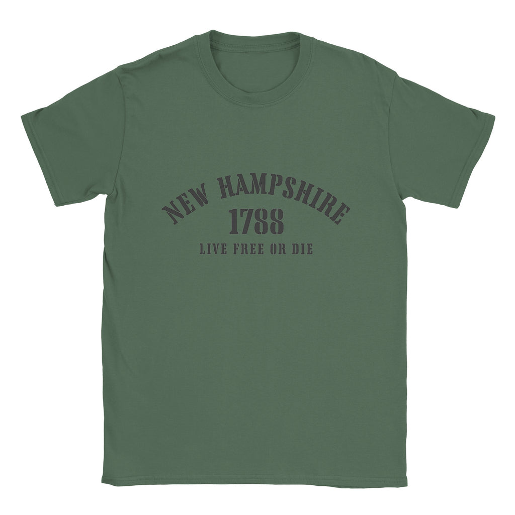 New Hampshire- Classic Unisex Crewneck States T-shirt - Creations by Chris and Carlos