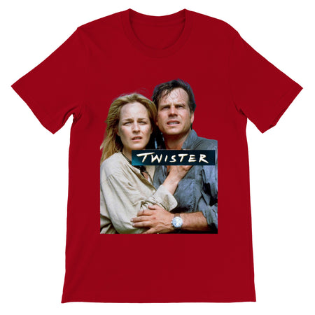 Twister the movie- Premium Unisex Crewneck T-shirt - Creations by Chris and Carlos