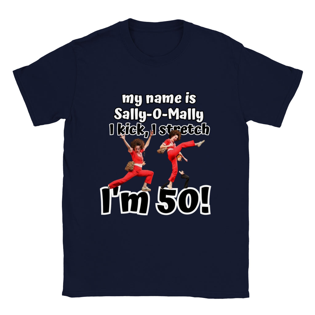 My Name is Sally-O-Mally- Classic Unisex Crewneck T-shirt - Creations by Chris and Carlos