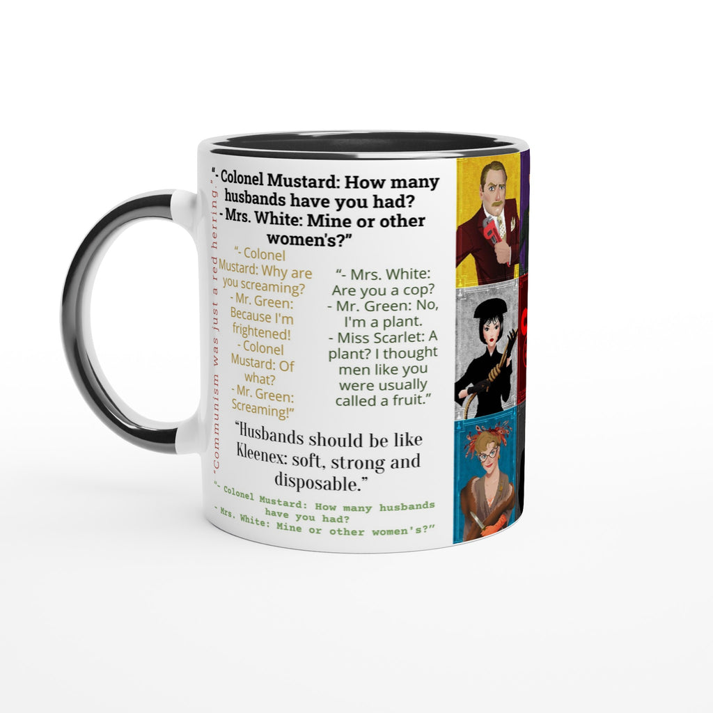 Clue the Movie Quotes- Mugs - Creations by Chris and Carlos