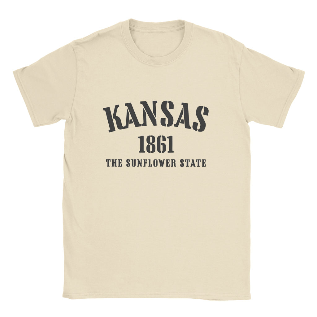 Kansas- Classic Unisex Crewneck States T-shirt - Creations by Chris and Carlos