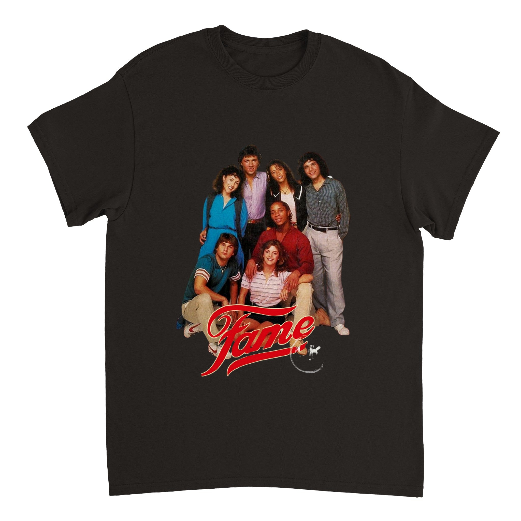 Fame 70's TV Show- Heavyweight Unisex Crewneck T-shirt - Creations by Chris and Carlos