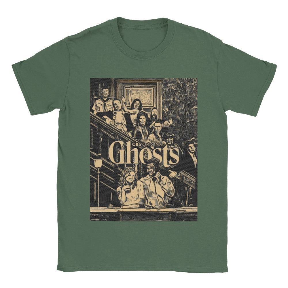 Ghosts TV- Classic Unisex Crewneck T-shirt - Creations by Chris and Carlos